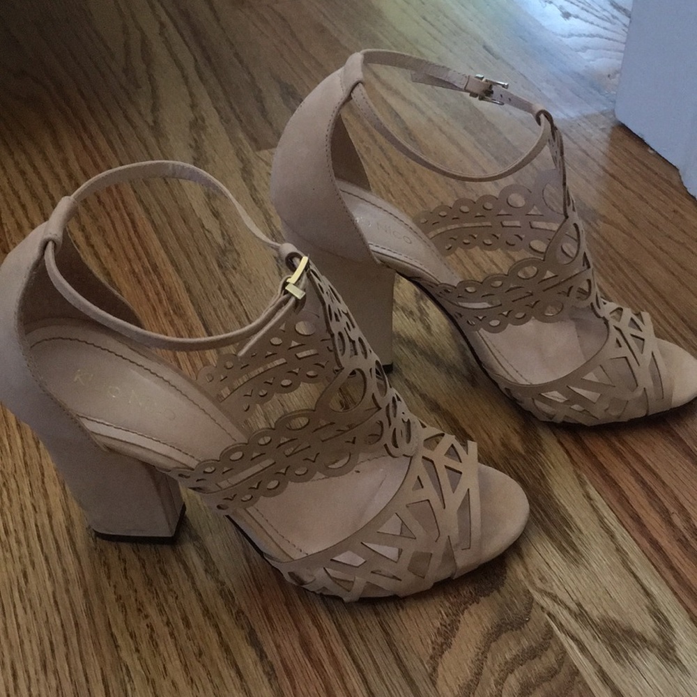 Klub Nico Madrid laser cut sandals size 8 - Picture 3 of 6